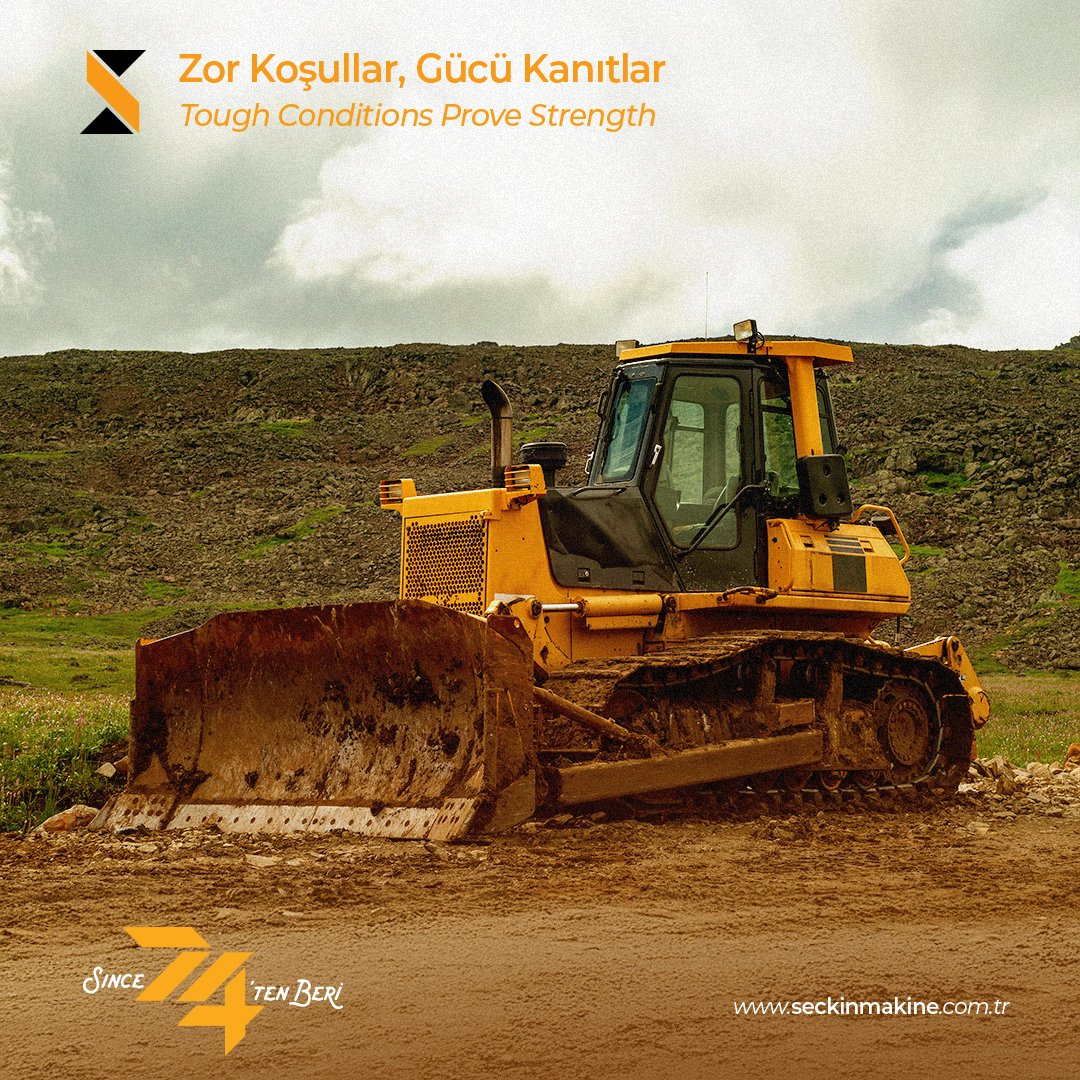 Saha; bazen çamurlu, bazen taşlı, bazen de tozlu bir fırtınaya sahip olabilir. Fakat Seçkin parçaları için bu sadece işin doğal bir parçasıdır. Her ortamda performansını koruyabilen ürünler, yüksek kalitedeki Seçkin ürünleridir.

The field can sometimes be muddy, sometimes rocky, and sometimes dusty. But for Seçkin parts, this is just a natural part of the job. Products that can maintain their performance in any environment are high-quality Seçkin products.

#seçkinmakine #tecrübe #jant #şaft #silindir #işmakineleri #güç #kalite