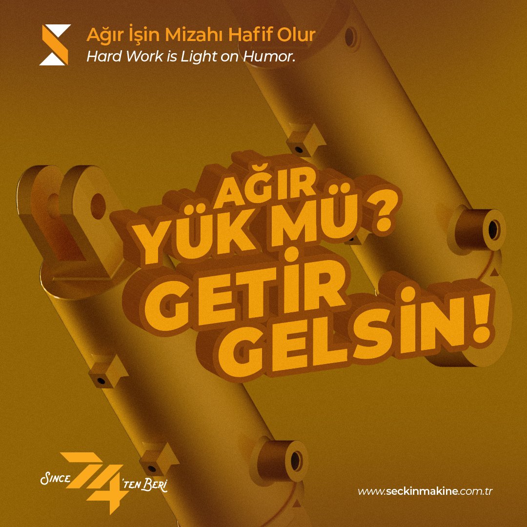 Ne kadar ağır olursa olsun, gülen yüz ve performans hiç düşmez. Seçkin silindirleri sahada işin şakasını bile kaldırır.

No matter how heavy the load, the smiling face and performance never falter. Seçkin cylinders handle even the toughest jobs on the field.

#seçkinmakine #tecrübe #jant #şaft #silindir #işmakineleri #güç #kalite