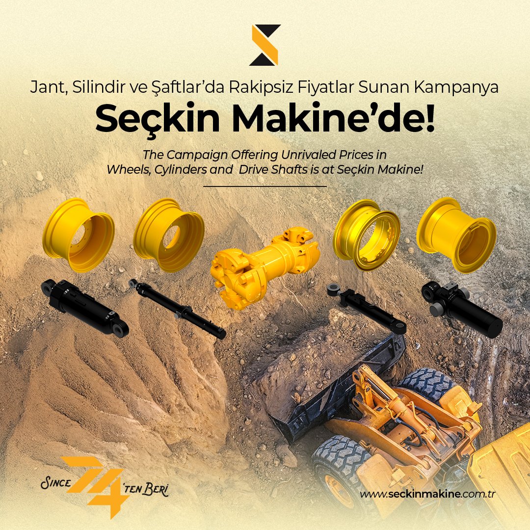 En iyi fiyatı sunan Seçkin Makine yaz
kampanyası başladı!

The best price offering Seçkin Makine summer
campaign started!

#seçkinmakine #yazkampanyası
#eniyifiyat