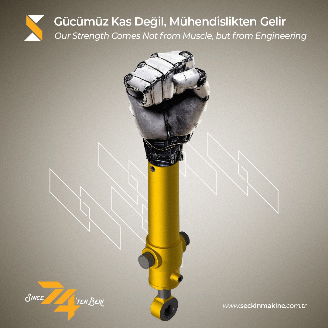 Kas gücü yetmez, silindir aklı gerekir. Seçkin’in yüksek performanslı silindirleri, yük taşırken bile çizgiden sapmaz.

Muscle power isn't enough; you need cylinder intelligence. Seçkin's high-performance cylinders stay on track even when carrying loads.

#seçkinmakine #tecrübe #jant #şaft #silindir #işmakineleri #güç #kalite